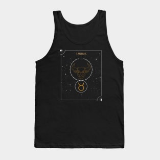 Taurus | Astrology Zodiac Sign Design Tank Top